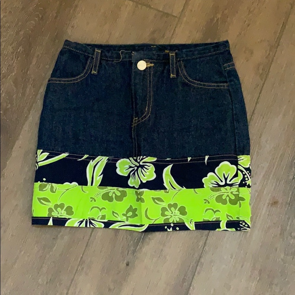 Denim Cotton Skirt